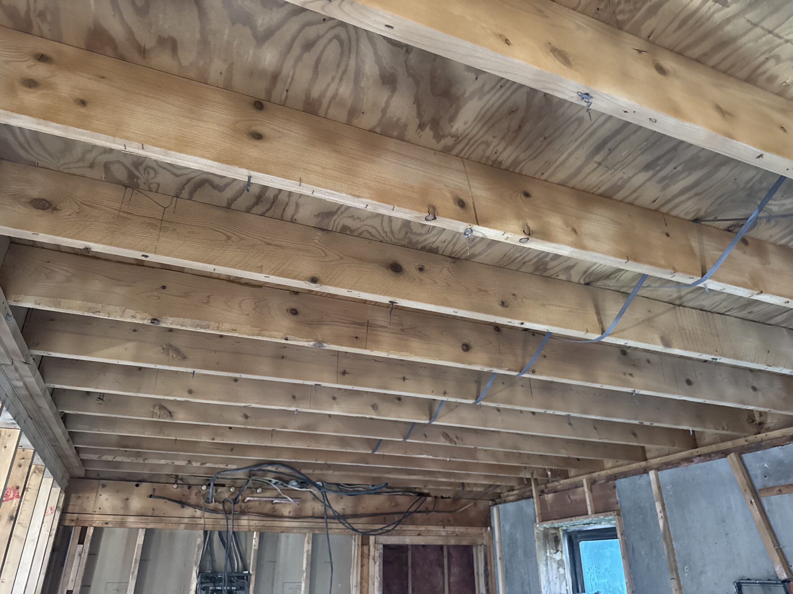 After- Morrisville Insurance Job – Ceiling, Header & Cell Sandblasting After Fire Damage Fire-damaged unit in Morrisville Vermont sandblasted by Green Mountain Mobile Sandblasting and Powder Coating for insurance restoration