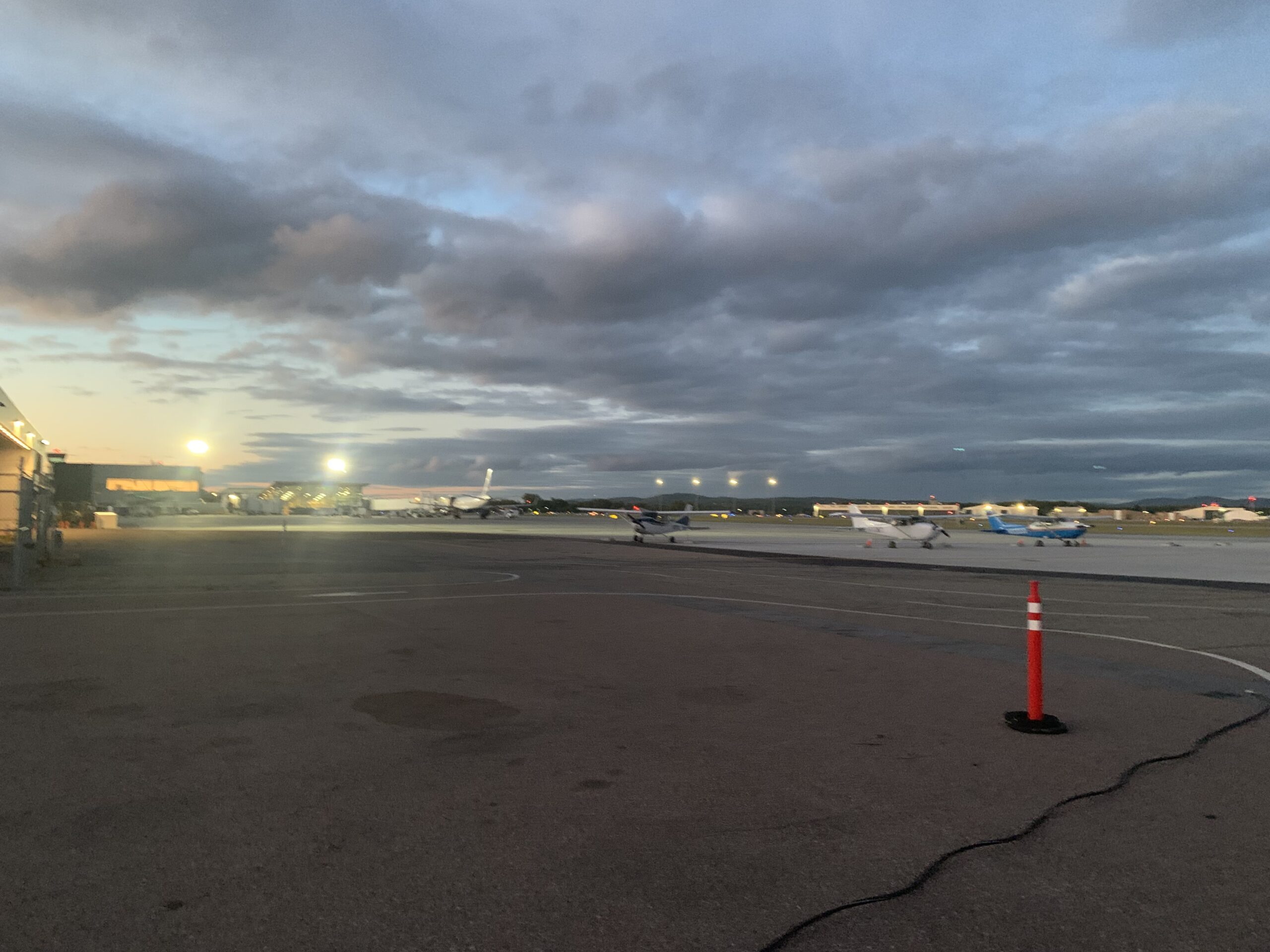 Helipad Surface Etching – Beta Technologies Burlington, VT_1660_Original Aluminum helipad sandblasted by Green Mountain Mobile Sandblasting and Powder Coating for Beta Technologies at Burlington Airport