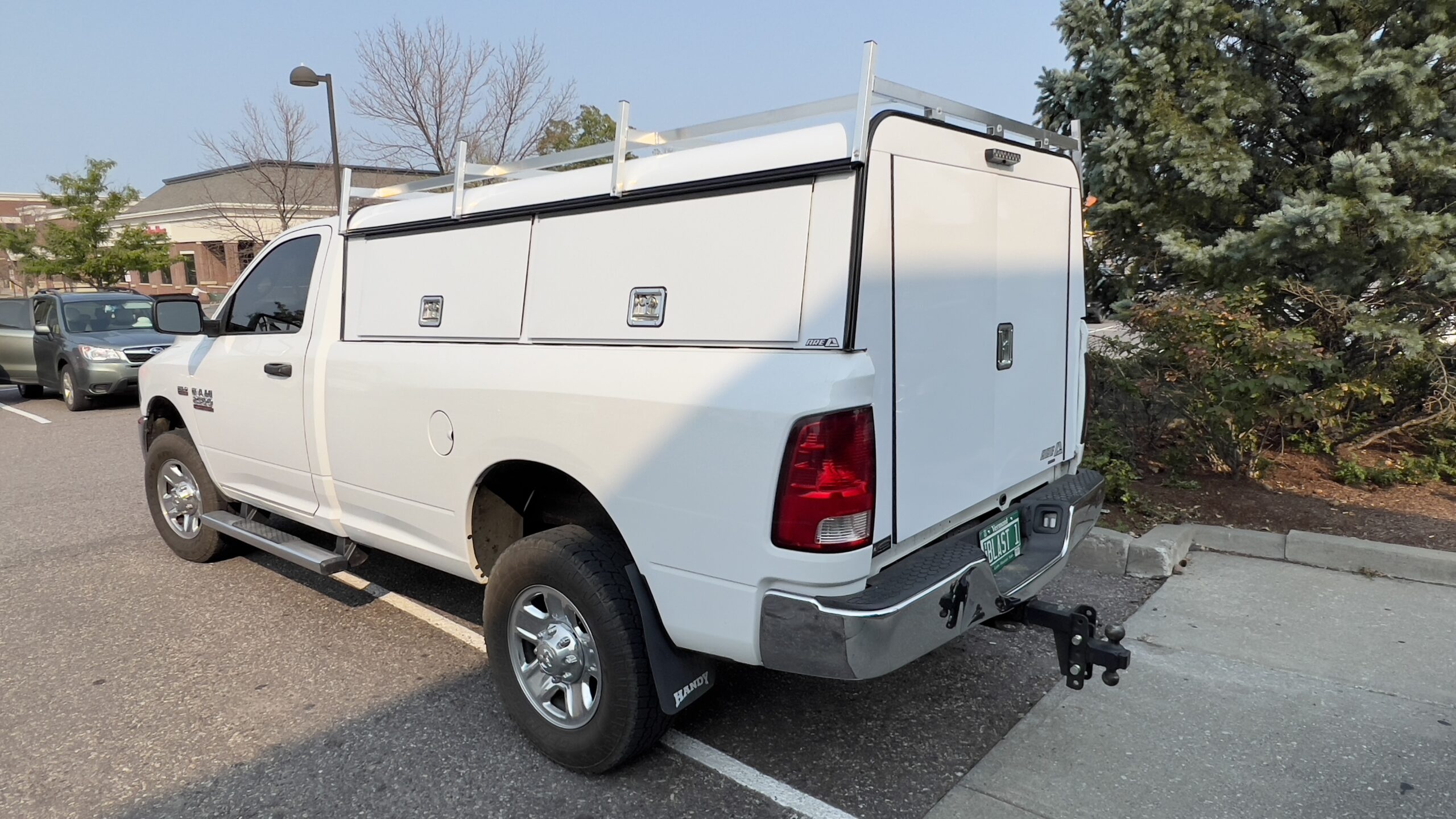 Our First Fleet Truck – 2017 RAM 2500 for Wet Sandblasting 2017 RAM 2500 truck used by Green Mountain Mobile Sandblasting and Powder Coating to haul the first wet sandblasting trailer