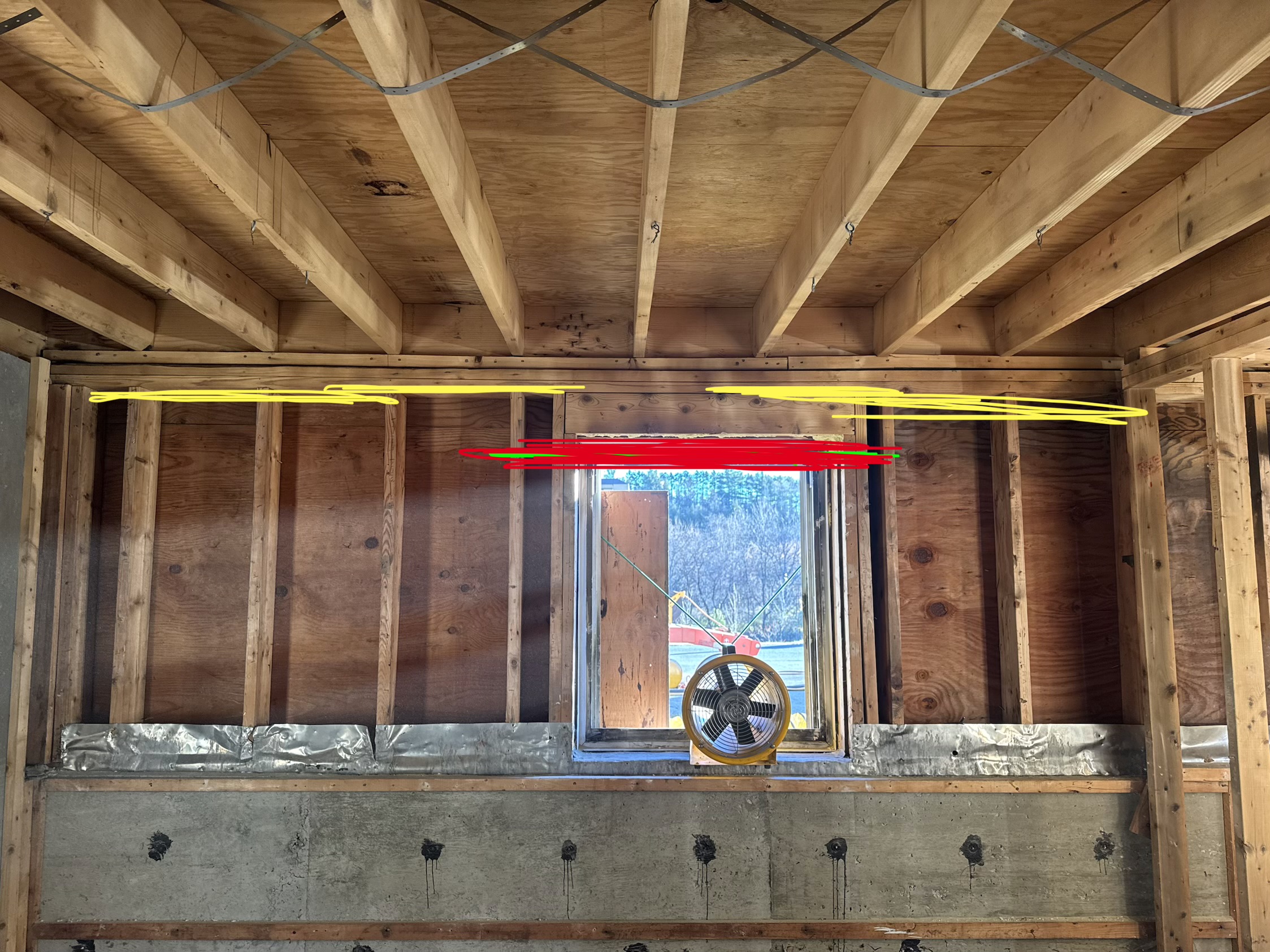 Before- Morrisville Insurance Job – Ceiling, Header & Cell Sandblasting After Fire Damage Fire-damaged unit in Morrisville Vermont sandblasted by Green Mountain Mobile Sandblasting and Powder Coating for insurance restoration